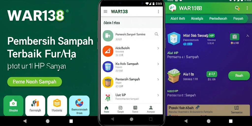 Tampilan antarmuka utama WAR138 yang sederhana dan jelas.