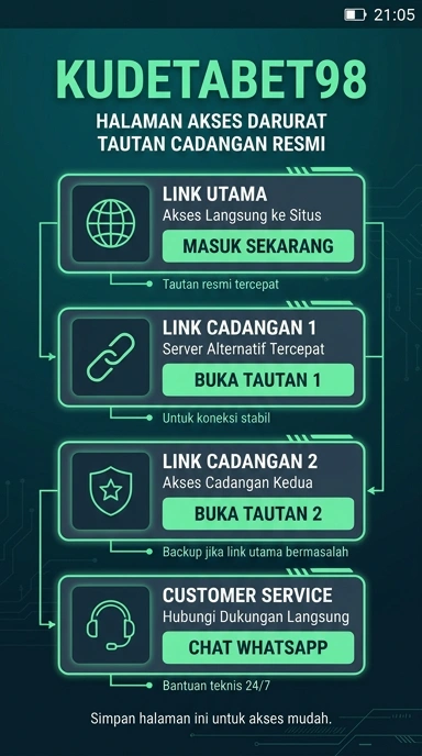 Tampilan link alternatif kudetabet98